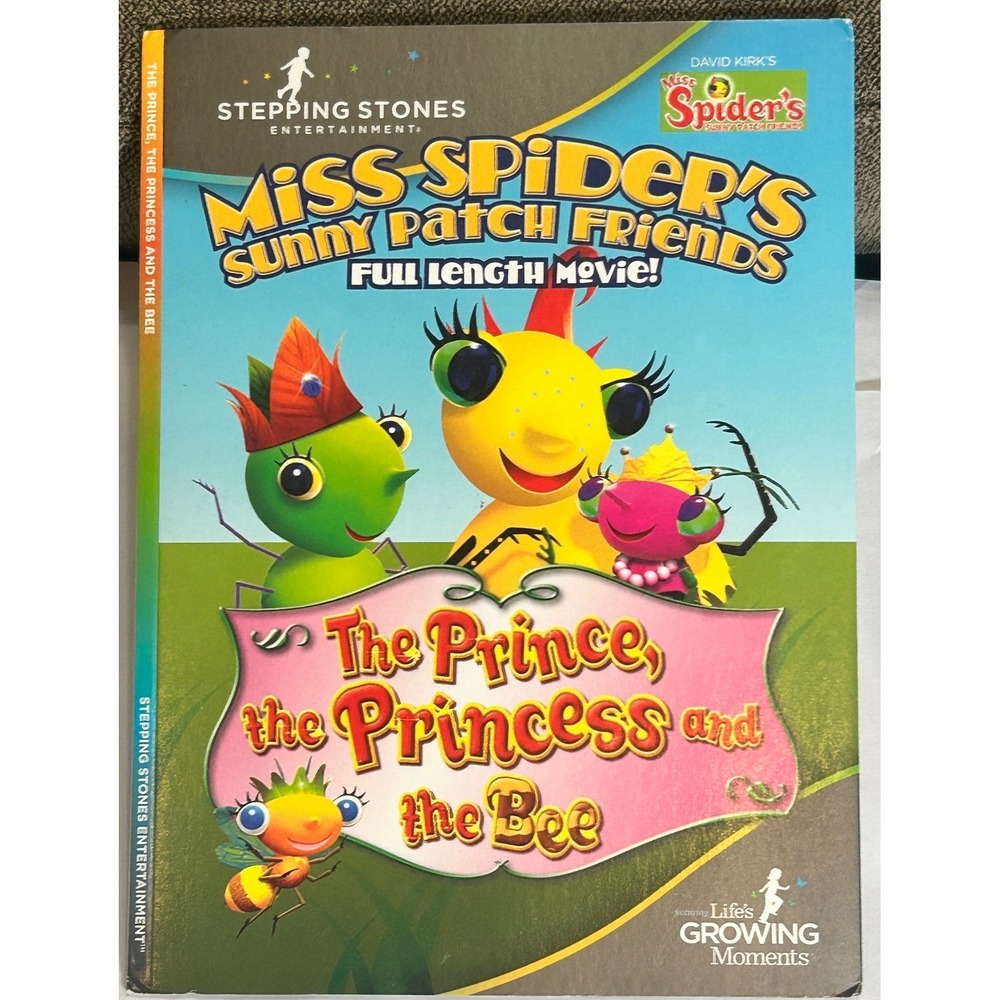 Miss Spider Sunny Patch Friends The Prince Princess Bee DVD Untested